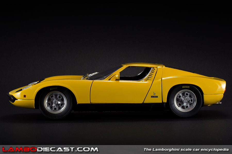 The 1/18 Lamborghini Miura P400 from Anson, a review by