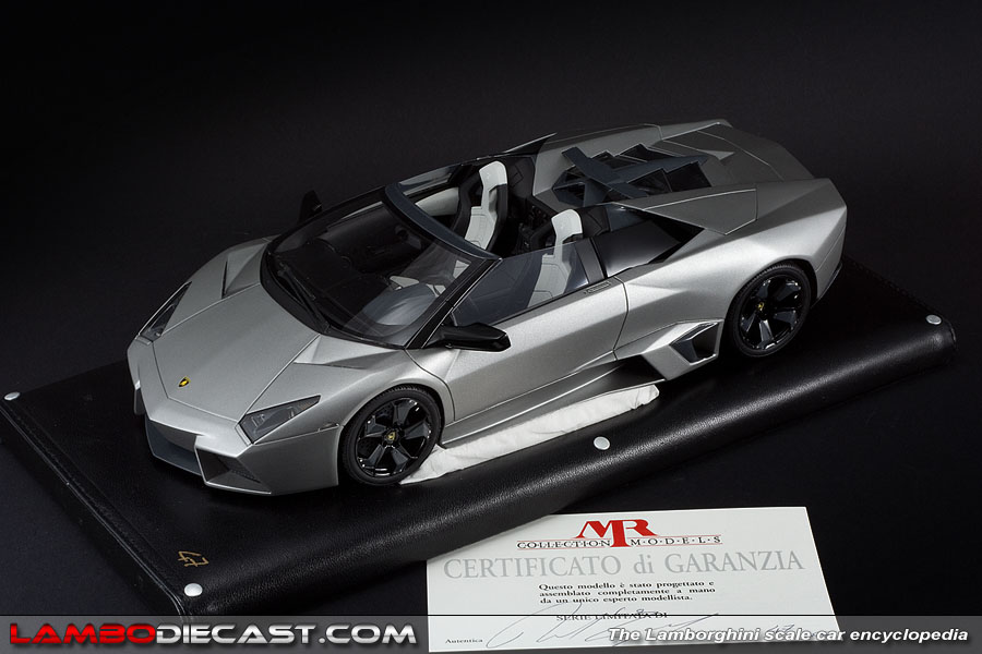 The 1/18 Lamborghini Reventon Roadster from MR, a review by