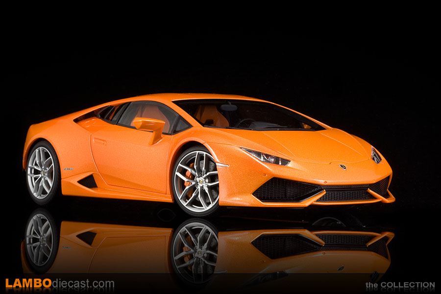 Lamborghini Huracan LP610-4 in Arancio Borealis by AutoArt