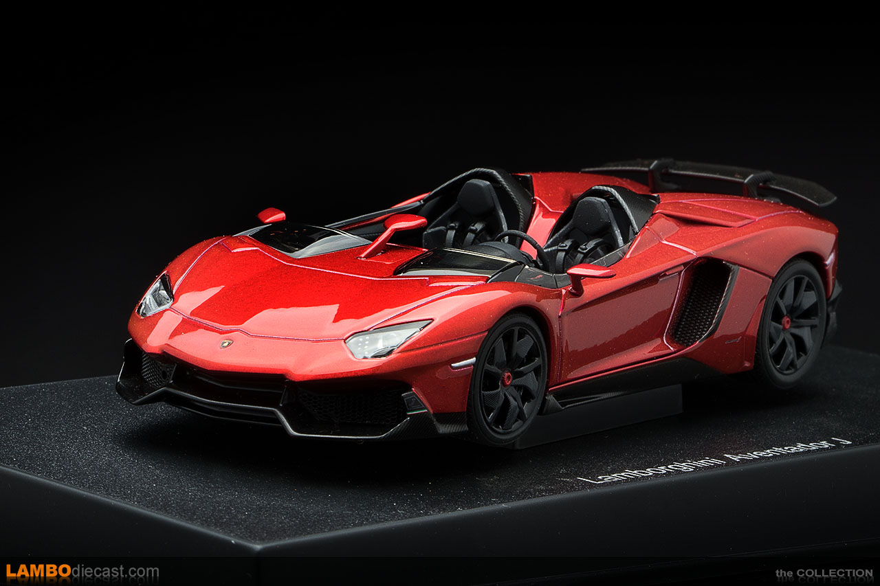 The 1/43 Lamborghini Aventador J from AUTOart, a review by