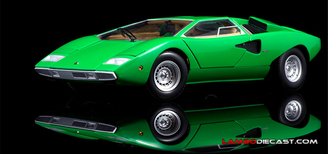 Lamborghini Countach Production prototype by Kyosho