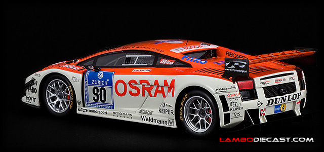 Lamborghini Gallardo Raeder Motorsport 2008 by Minichamps