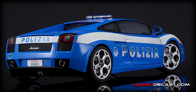 Lamborghini Gallardo Polizia by AUTOart