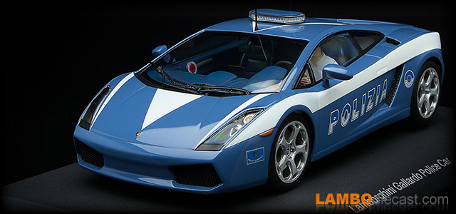 Lamborghini Gallardo Polizia by AUTOart