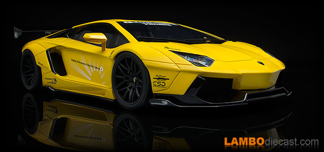 Lamborghini Aventador LB-Works by Kyosho