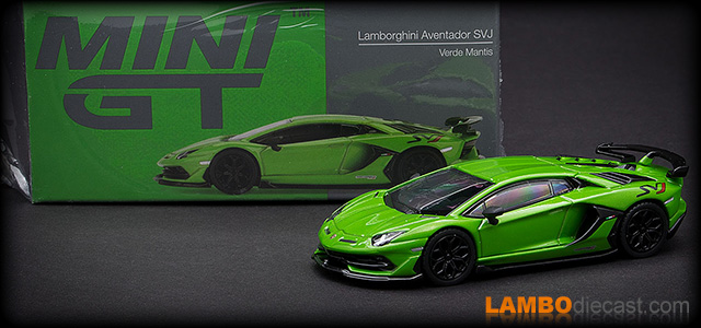 Lamborghini Aventador SVJ by Mini GT TSM