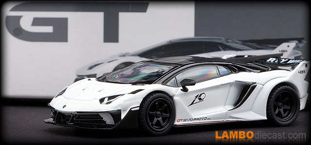 Lamborghini Aventador LB-Works GT EVO by Mini GT TSM