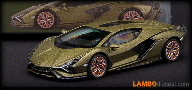 Lamborghini Sian FKP 37 by Mini GT TSM