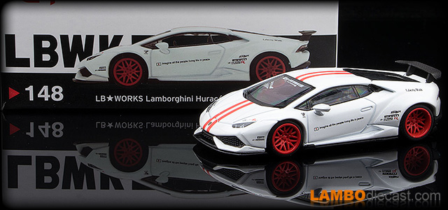 Lamborghini Huracan LB-Works by Mini GT TSM