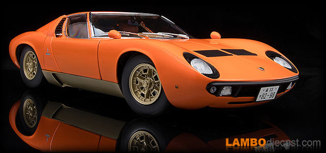Lamborghini Miura P400S - 1/18 by Kyosho