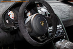 The dashboard inside the real Gallardo LP570-4 Superleggera