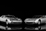 A lot of modifications to turn the Miura SV on the left into an SVJ on the right