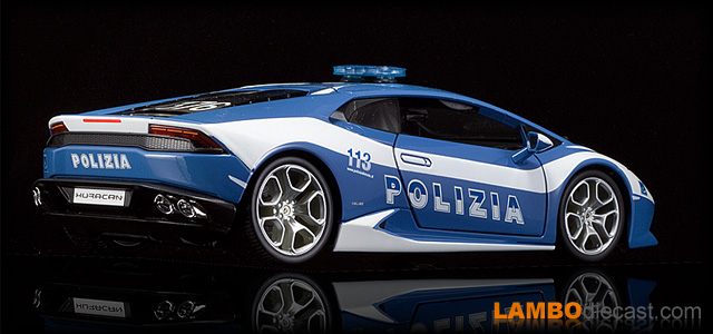 Lamborghini Huracan LP610-4 Polizia by Bburago