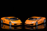 The Gallardo and Huracan side by side