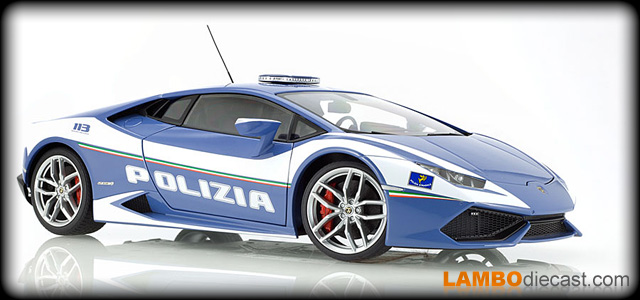 Lamborghini Huracan LP610-4 Polizia by AUTOart