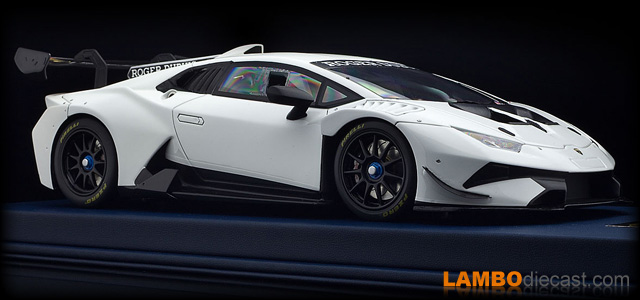 Lamborghini Huracán Super Trofeo EVO Shiny White 1:18