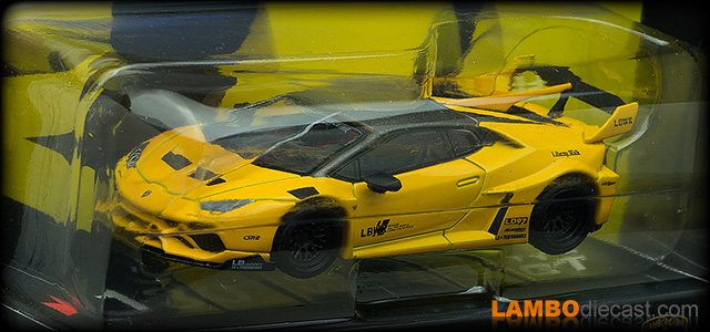 The 1/64 Lamborghini Huracan LB-Works from Mini GT TSM, a review