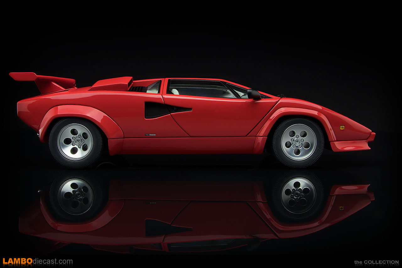 The 1/18 Lamborghini Countach LP500S from AUTOart, a review by  