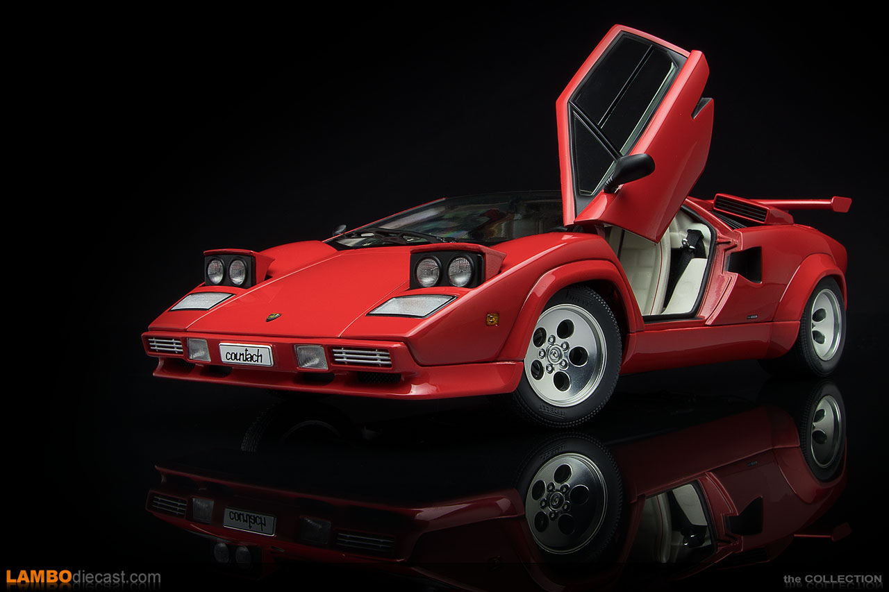 The 1/18 Lamborghini Countach LP500S from AUTOart, a review by