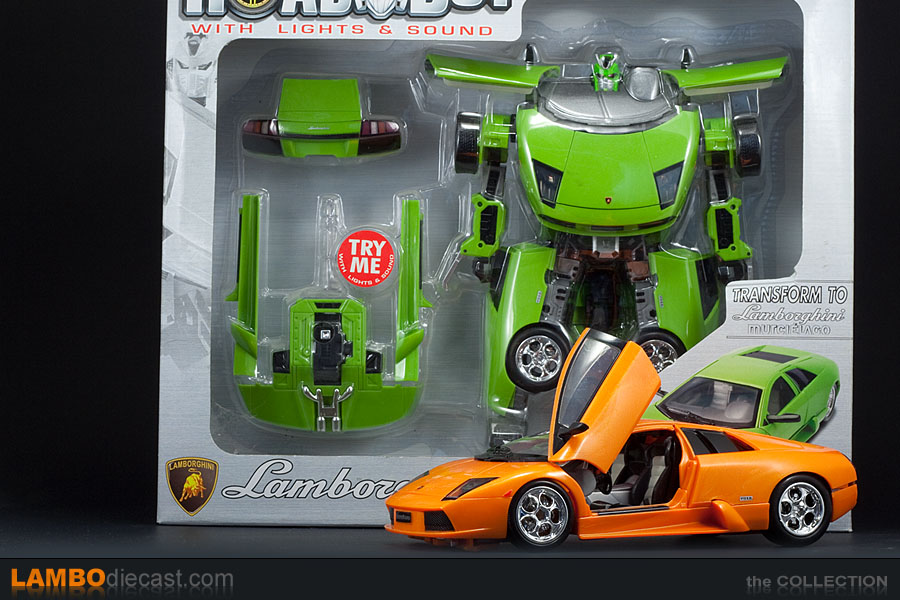 The 1/18 Lamborghini Murcielago  from RoadBot, a review by  