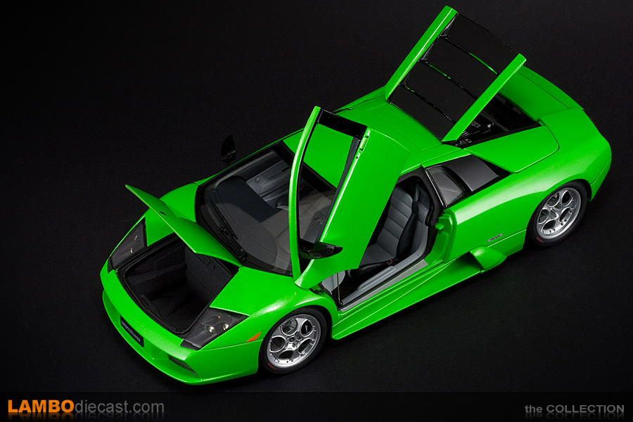 The 1/18 Lamborghini Murcielago  from AUTOart, a review by  