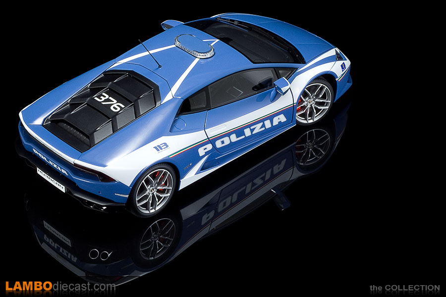 Lamborghini Huracán, Burago 1:18, Polizia Italiana