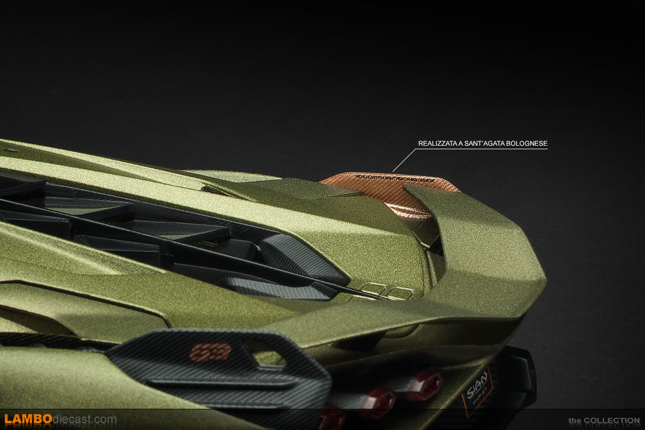 The 1/18 Lamborghini Sian FKP 37 from Bburago, a review by 