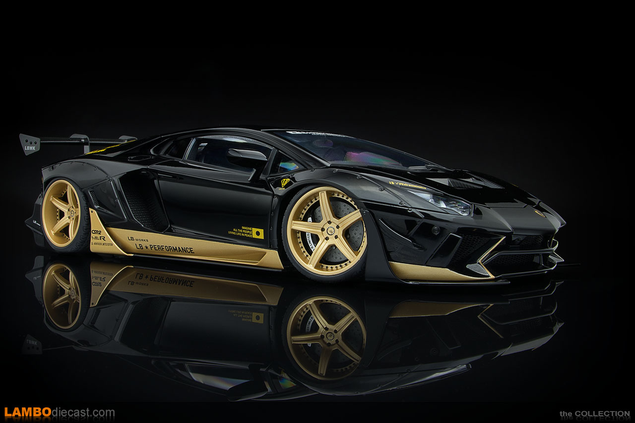 The 1/18 Lamborghini Aventador LB-Works Limited from AUTOart, a review ...