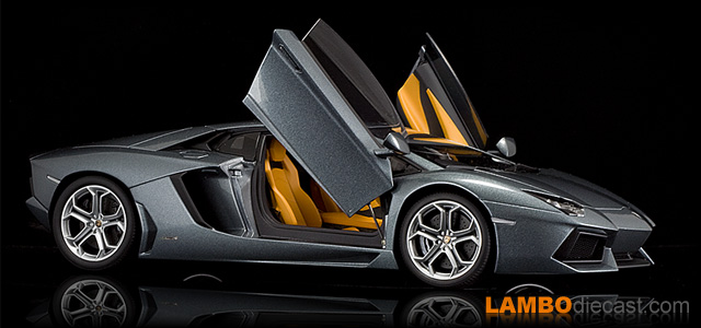 The 1/18 Lamborghini Aventador LP700-4 from AUTOart, a review by  