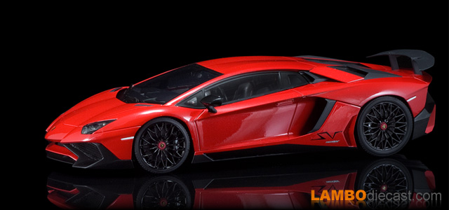 The 1/18 Lamborghini Aventador LP750-4 Superveloce from Kyosho, a review by  