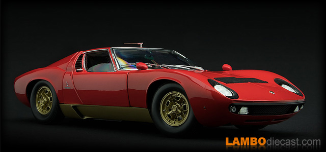 The 1/18 Lamborghini Miura P400S from Kyosho, a review by 